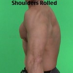 Rolled Over, Rounded, Hunched Shoulders