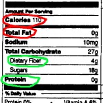 Sample Nutritional Label