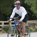 biking 56 miles at half ironman