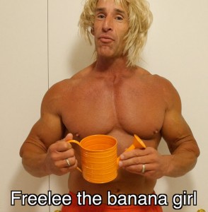 Freelee the banana girl