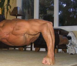 One-Armed-Pushups