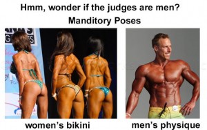 mens physique womens bikini bodybuilding poses
