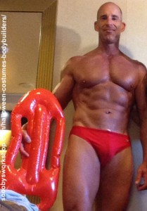 Baywatch Halloween Costume For Bodybuilders