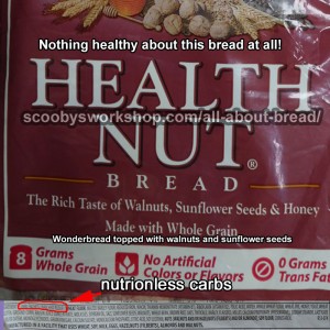 fake-healthy bread