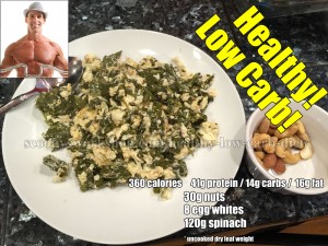 Healthy low carb meal