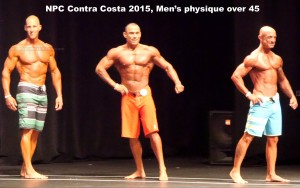 NPC Contra Costa 2015, Men’s physique over 45