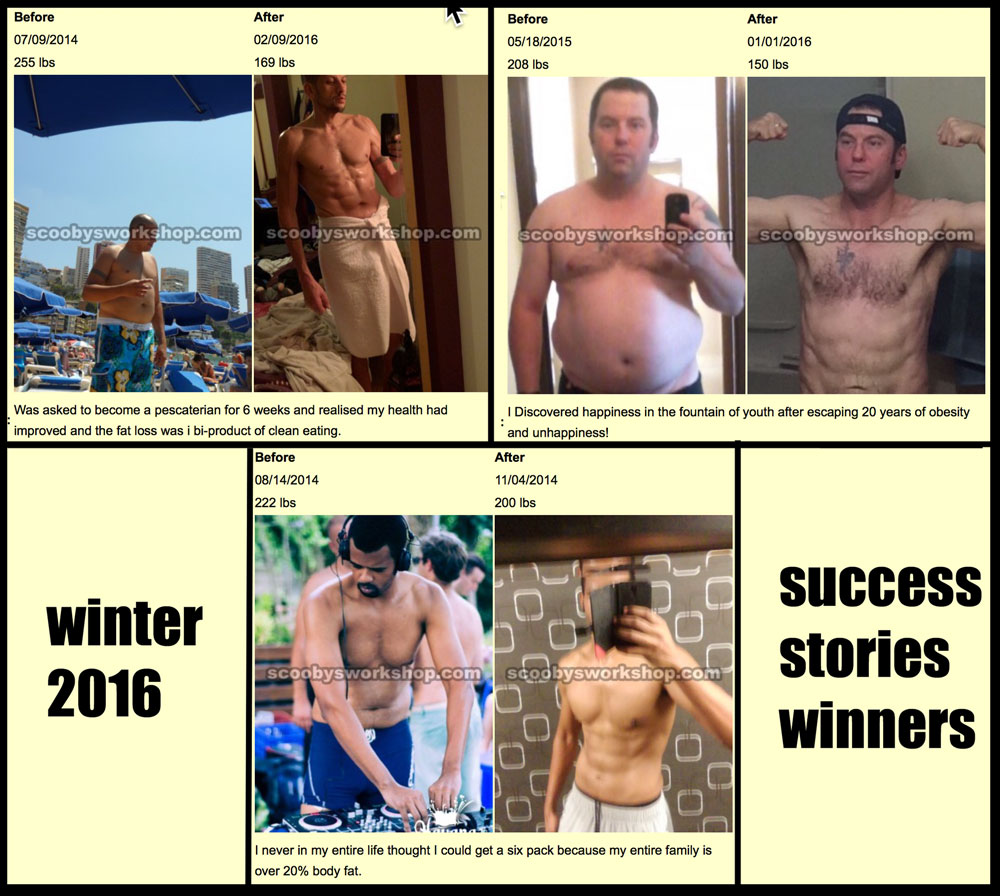2016 winter fitness success stories winners